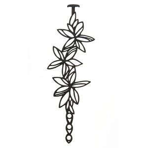 Batucada Hawaii floral black bracelet NEW tattoo look Eco Friendly Vegan